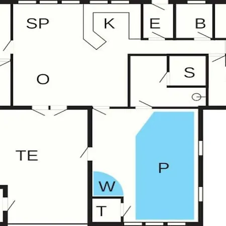 10 Person In Ulfborg Tatil Evi *